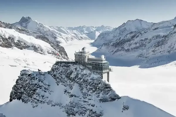 Top of Jungfraujoch Sphinx tower